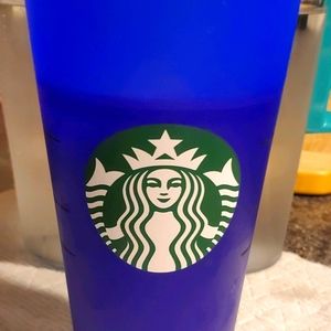 STARBUCKS COLOR CHANGING REUSABLE COLD CUP